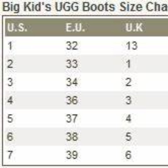 UGG Neumel ll Chukka Boots Big Girl 6 NWT - Picture 15 of 16